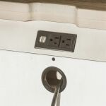 Heartland 1 Drawer Nightstands w/ Charging Station - Image 4