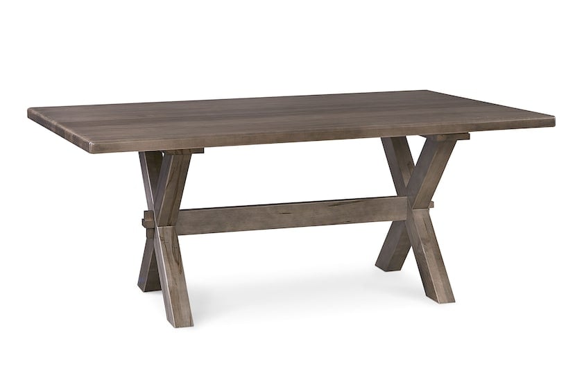 Benchmade Crossbuck Maple Dining Table