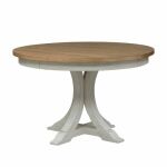 Farmhouse Reimagined Pedestal Table - Image 7