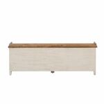 Farmhouse Reimagined Storage Hall Bench - Image 4