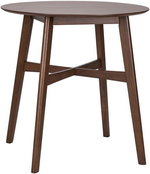 Space Savers Satin Walnut Gathering Table