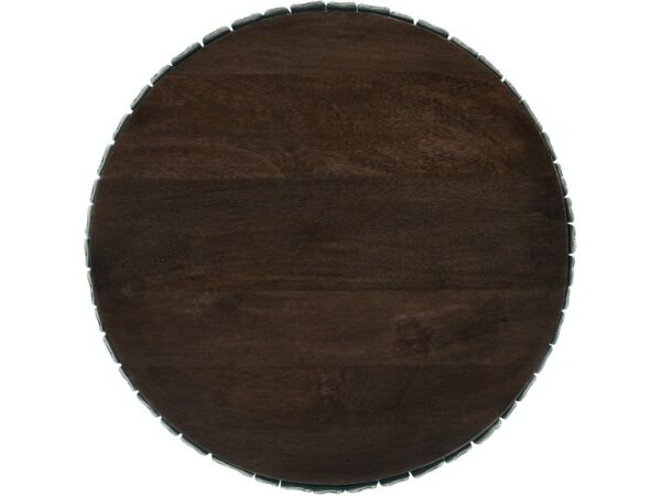 Wrought Iron Round End Table - Image 2