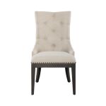 Americana Farmhouse Uph Shelter Side Chair- Black - Image 2