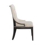 Americana Farmhouse Uph Shelter Side Chair- Black - Image 3