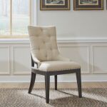 Americana Farmhouse Uph Shelter Side Chair- Black - Image 5