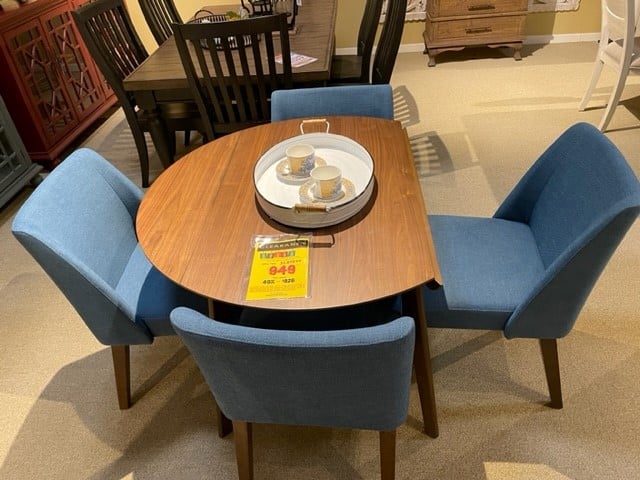 Liberty Space Savers 42" Round Table & 4 Chairs