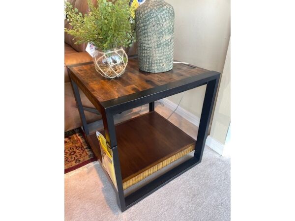 Jofran Loftworks End Table w/ Shelf