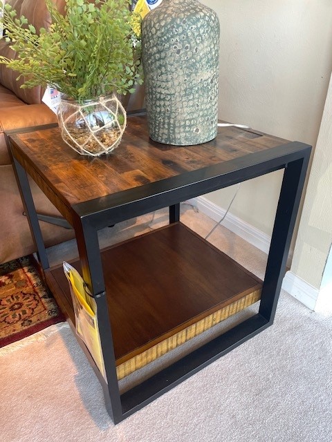 Jofran Loftworks End Table w/ Shelf