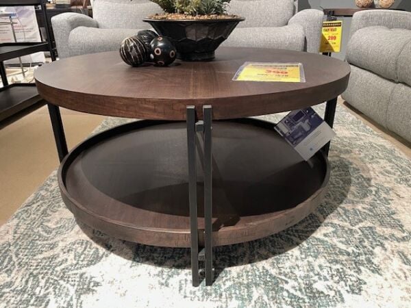 Flexsteel Prairie Round Coffee Table