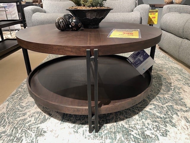 Flexsteel Prairie Round Coffee Table