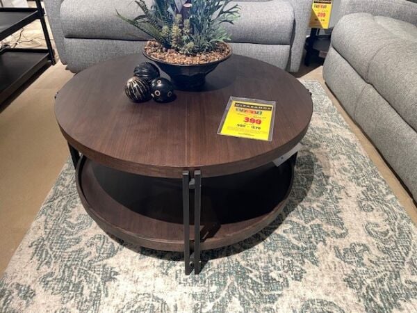Flexsteel Prairie Round Coffee Table - Image 4
