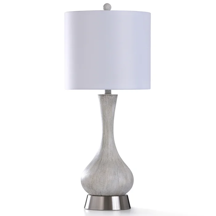 Stylecraft Chrystal Cream Table Lamp