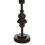 Stylecraft Black Metal Mini Lamp with Cage Shade and Edison Bulb - Image 4