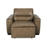 Flexsteel Graham River Leather Power Sliding Chair - Image 3
