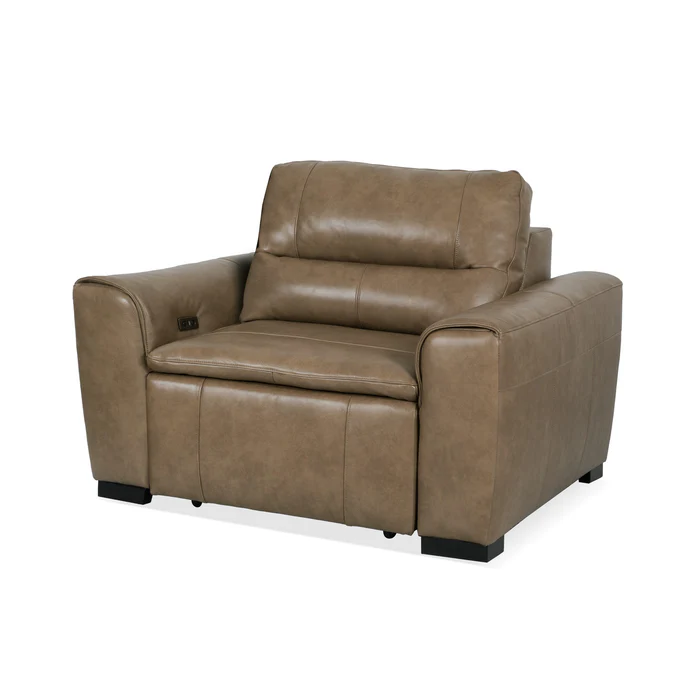 Flexsteel Graham River Leather Power Sliding Chair