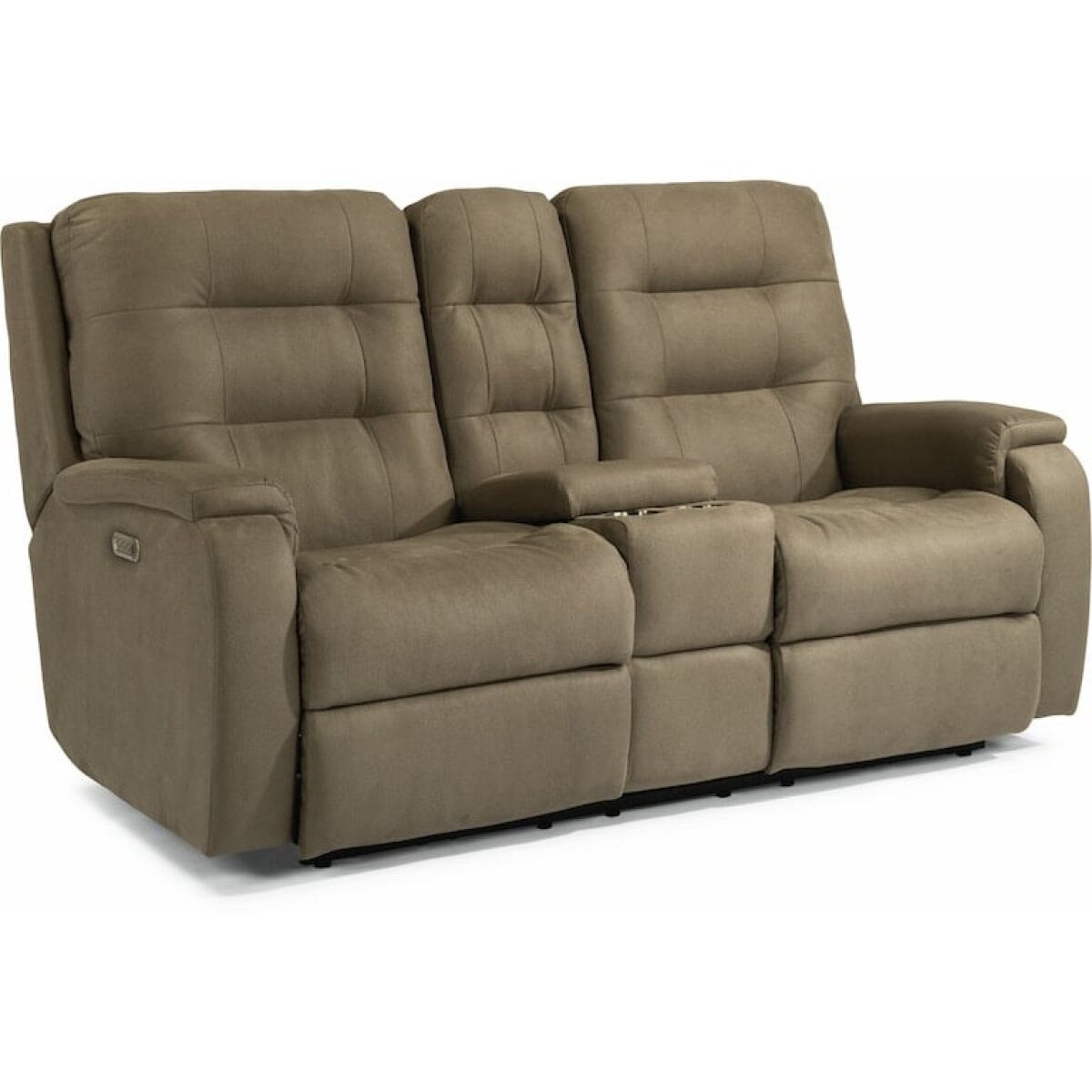 Arlo Power Reclining Loveseat with Console and Power Headrests and Lumbar Arlo Power Reclining Loveseat with Console and Power Headrests and Lumbar - Image 1