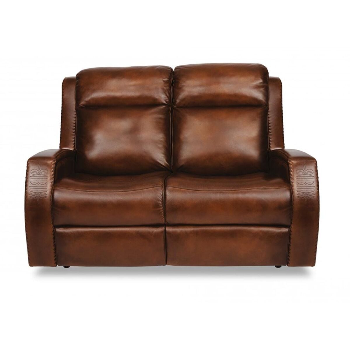 Mustang Power Reclining Loveseat With Power Headrests Stetson P2 Loveseat - Image 1
