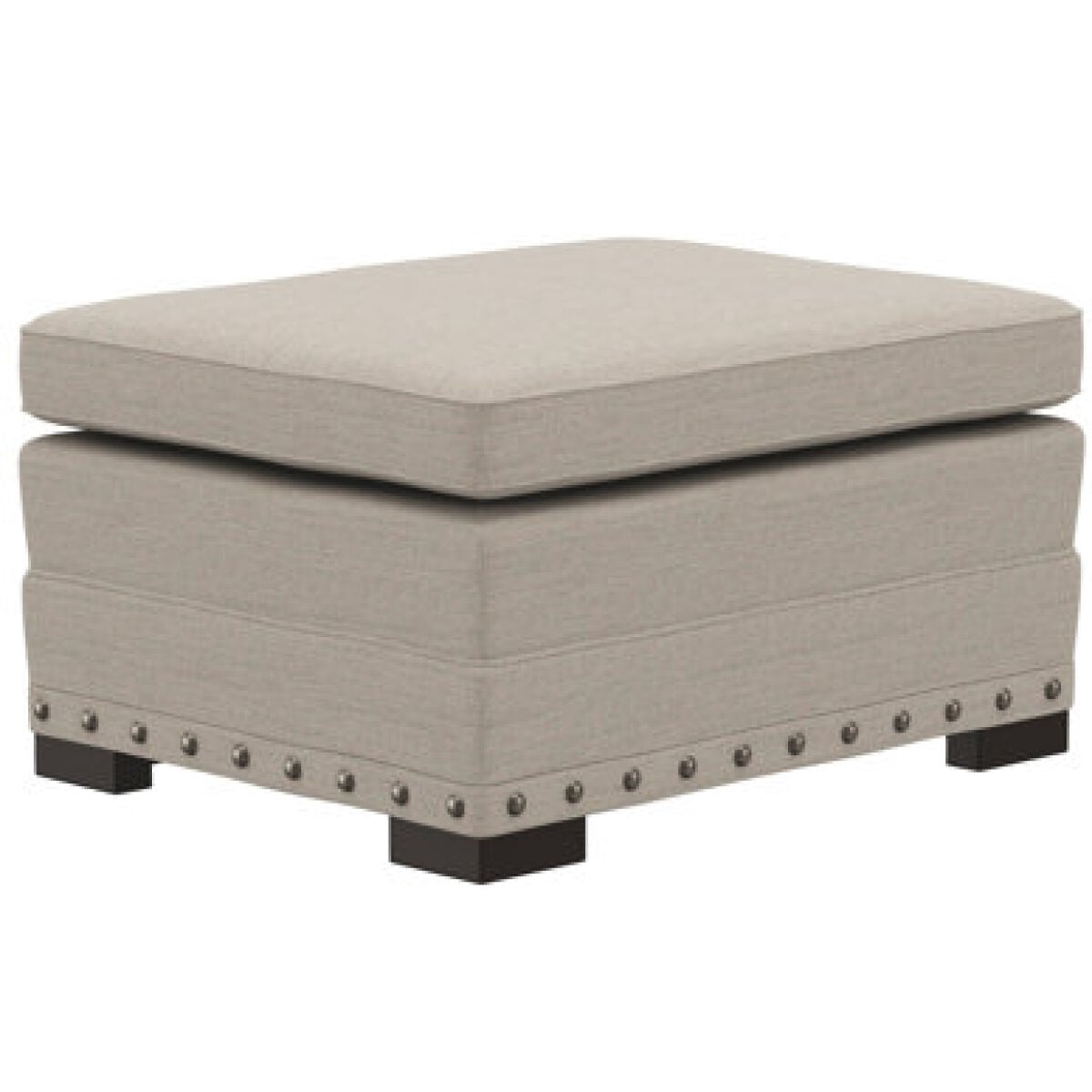 Cantor Fabric Ottoman Cantor Fabric Ottoman - Image 1