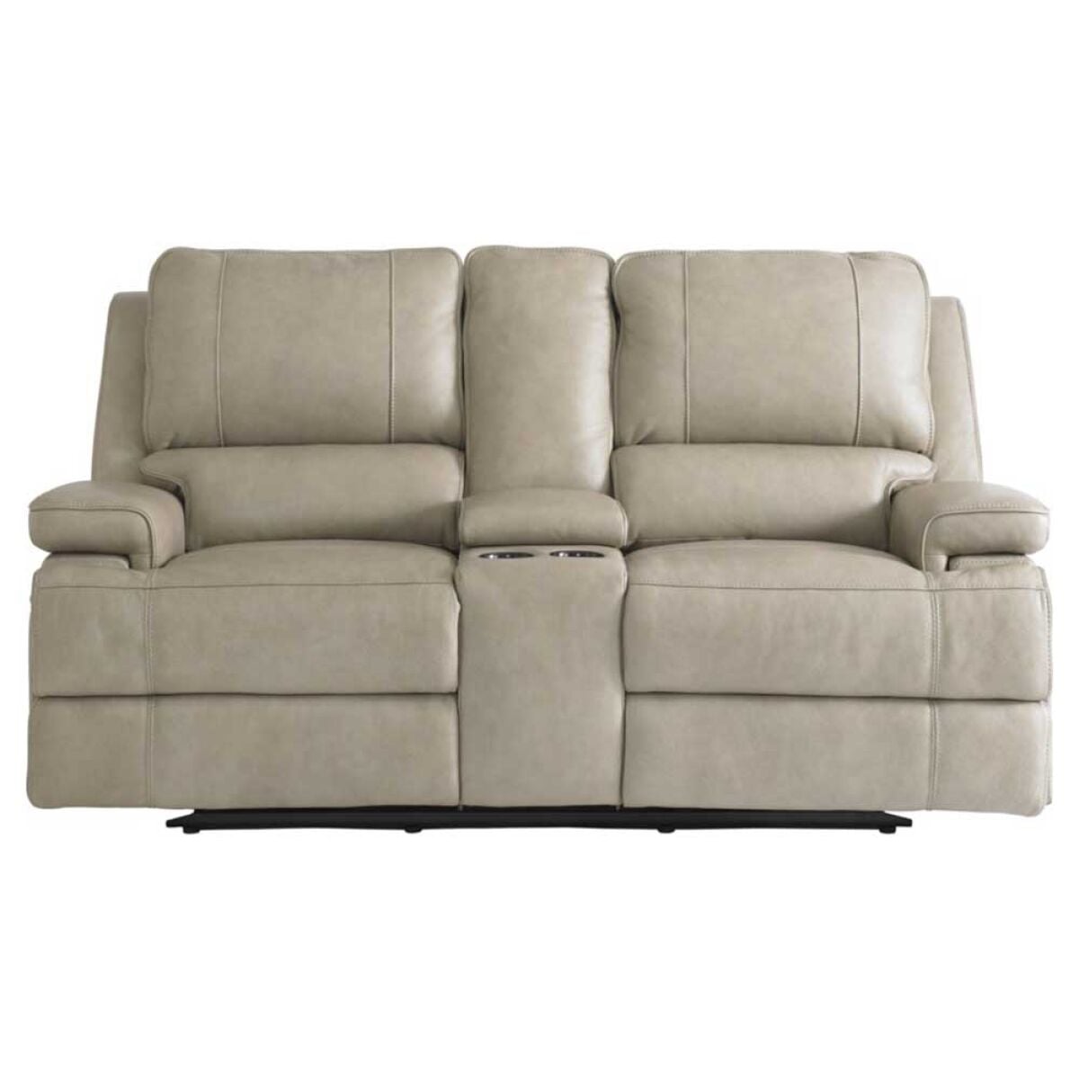 Parsons Club Level Loveseat w/Power and Console Parsons Club Level Loveseat w/Power and Console - Image 1