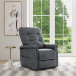 Diana Slate Fabric Power Lift Recliner - Image 4