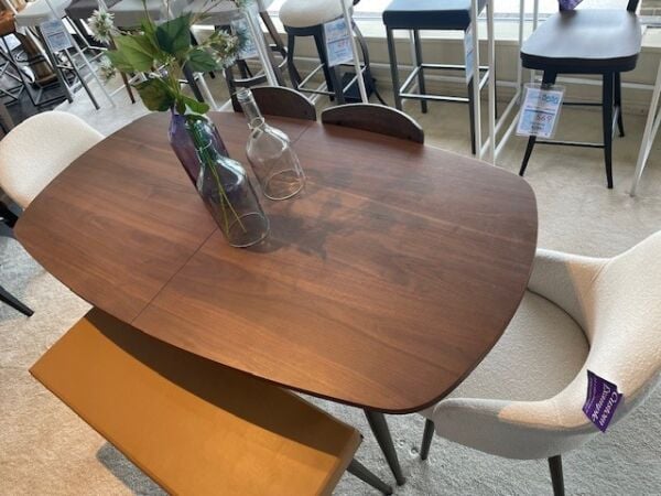 Amisco Richview Dining Table, Four Dining Chairs, and Bench - Image 2