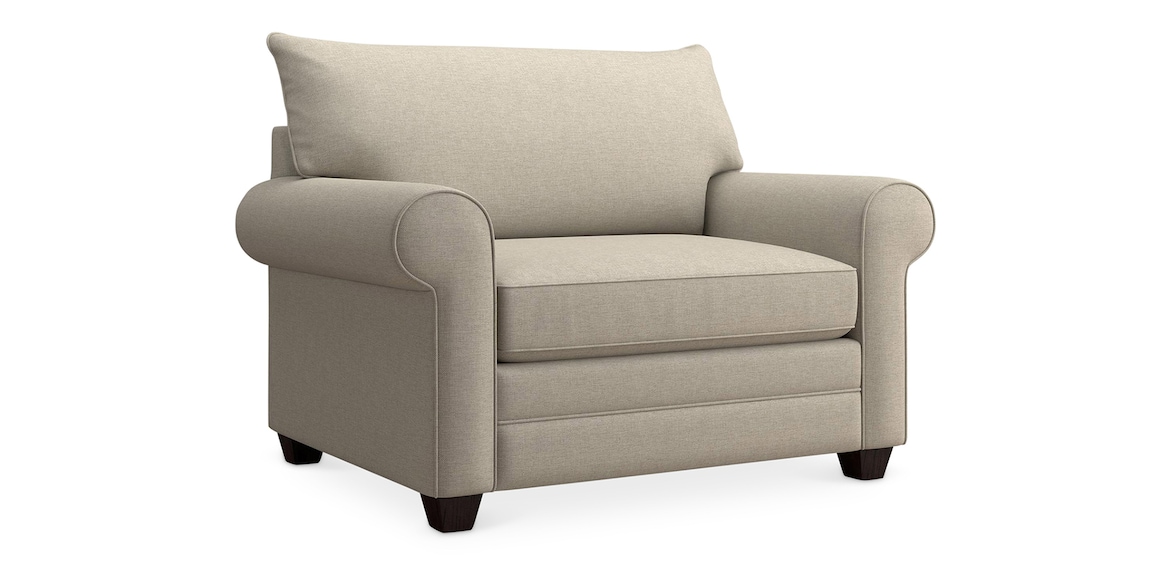 Alexander Roll Arm Chair and a Half