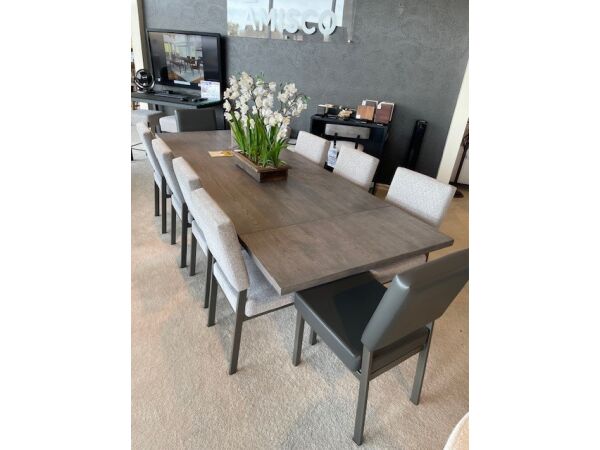 Amisco Parade Dining Table & Ten Mathilde Dining Chairs