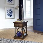 Tribeca Drawer Chair Side Table - Image 3
