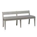 Farmhouse Reimagined Upholstered Bench