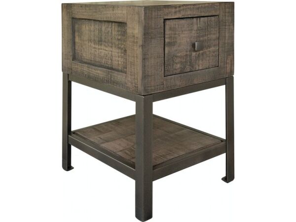 Urban Gray Chair Side Table