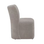 Accent Dining Chair with Casters Truffle - Image 2