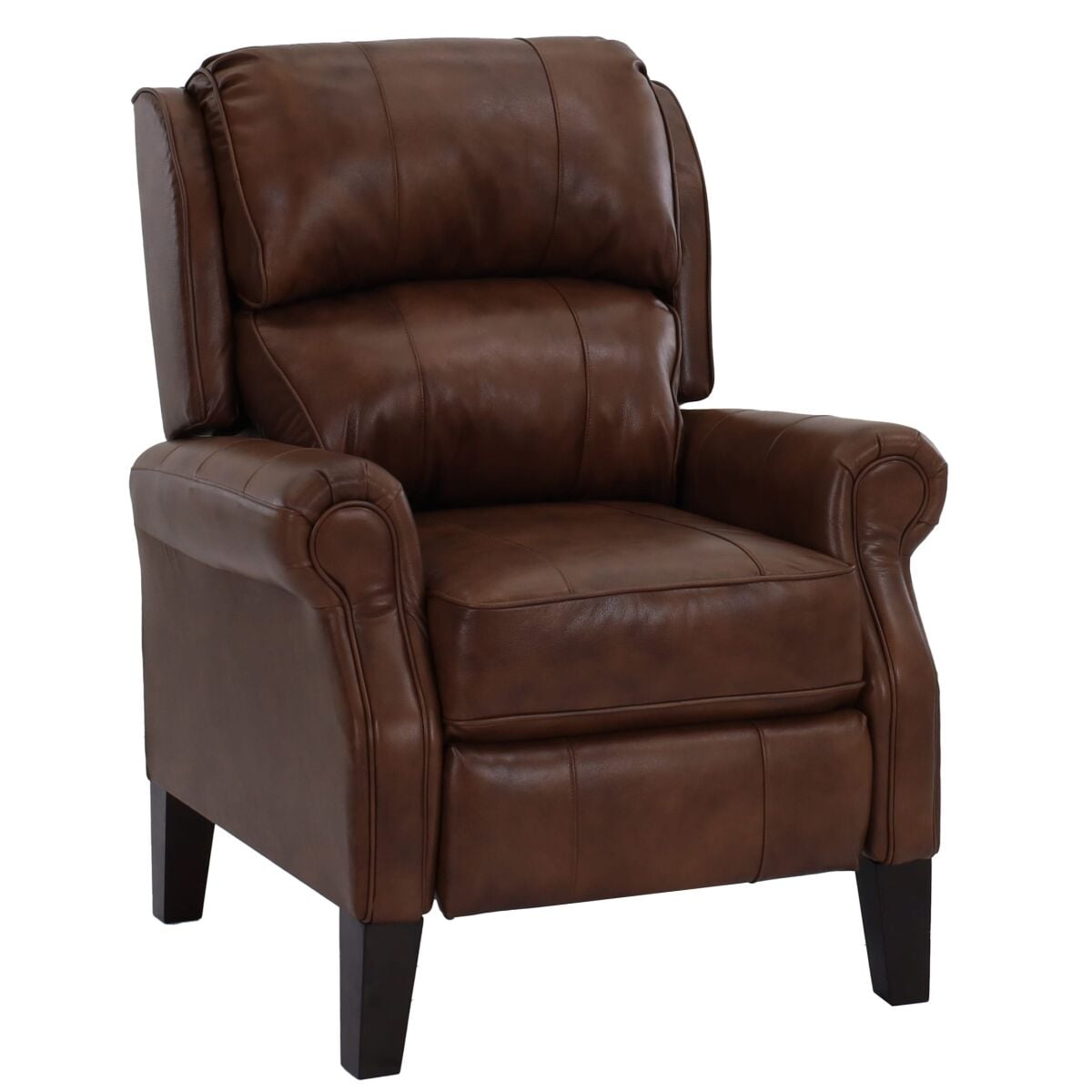 Joanna Nutmeg Leather High Leg Recliner Joanna Nutmeg Leather High Leg Recliner - Image 1
