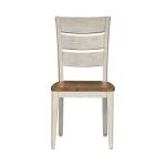 Farmhouse Reimagined Ladder Back Side Chair - Image 2