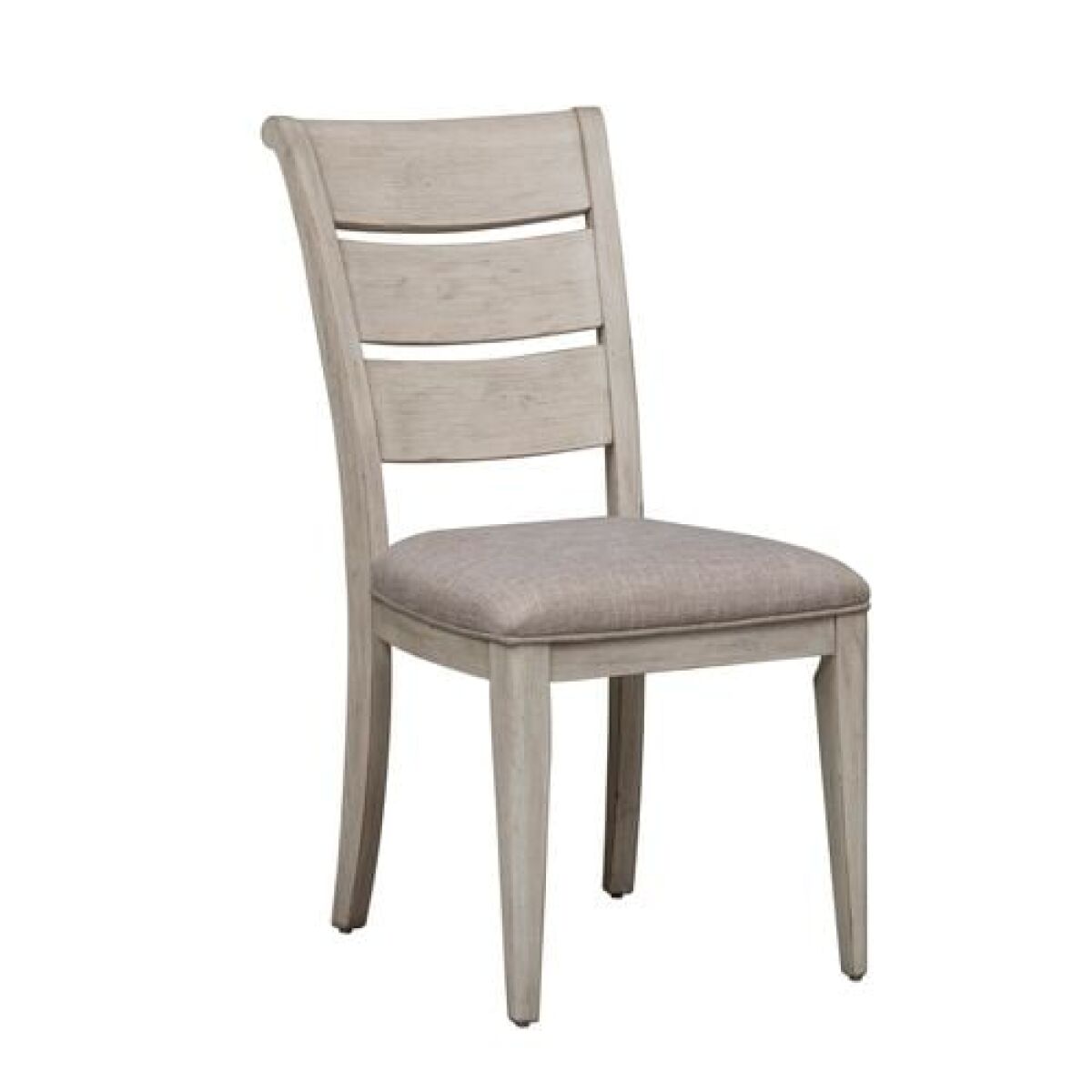 Farmhouse Reimagined Ladder Back Uph Side Chair Farmhouse Reimagined Ladder Back Upholstered Side Chair - Image 1
