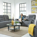 Unity Manual Space Saver Loveseat - Image 2