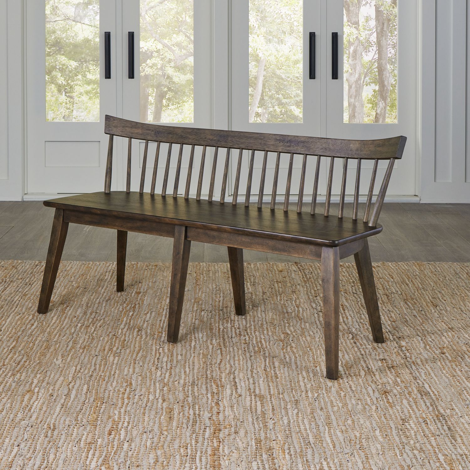 Midland Falls Spindle Back Bench
