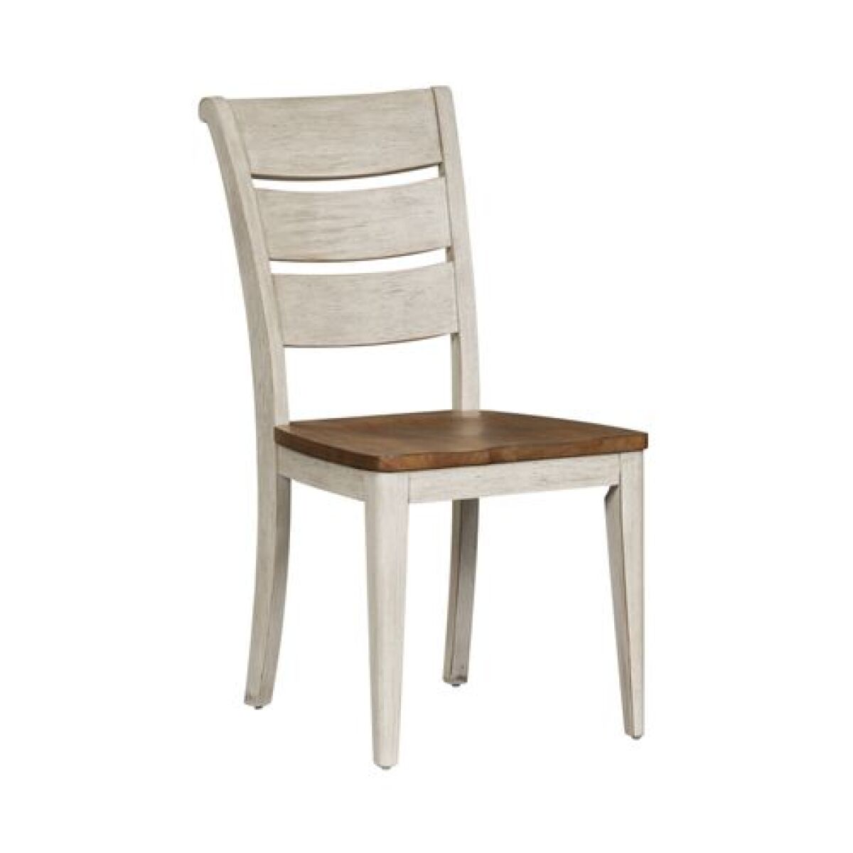 Farmhouse Reimagined Ladder Back Side Chair Farmhouse Reimagined Ladder Back Side Chair - Image 1