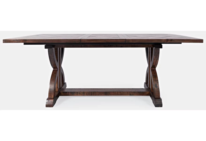 Fairview Dining Table Dark Oak