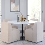 Tess Castered Chair - Image 3