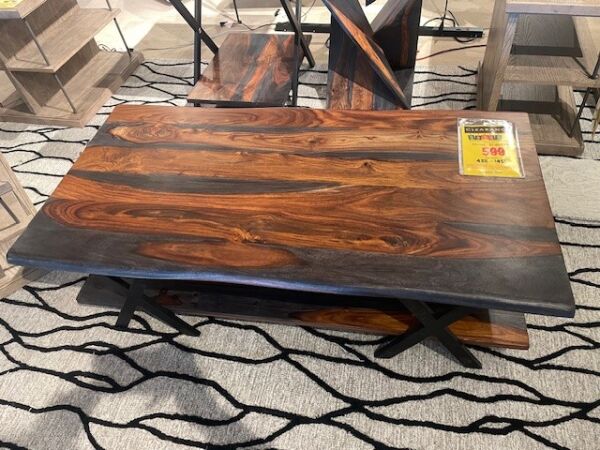 Coast to Coast Sheesham Live Edge Cocktail Table