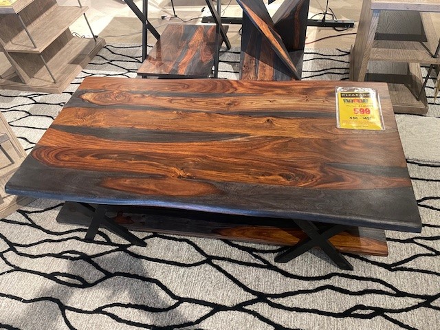 Coast to Coast Sheesham Live Edge Cocktail Table