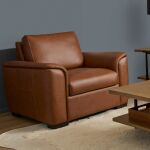 Flexsteel Lawrence Caramel Chair