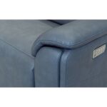 Flexsteel Admiral Fabric Power Reclining Sectional with Power Headrest, Lumbar, Heat, & Massage - Image 5