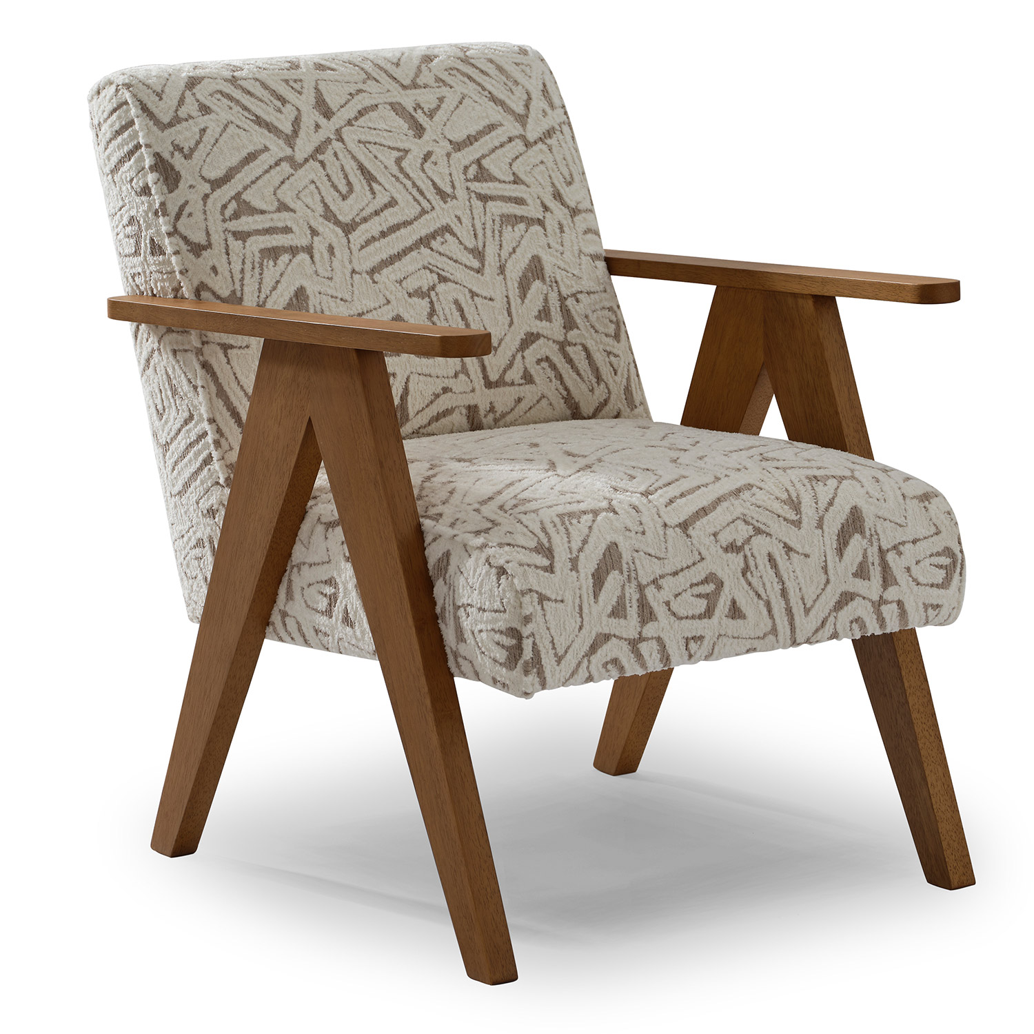Best Bayden Modern Sawhorse Accent Chair
