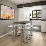Amisco Aaron Stool - Image 3