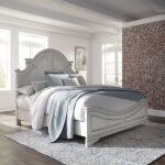Magnolia Manor King Panel Bed
