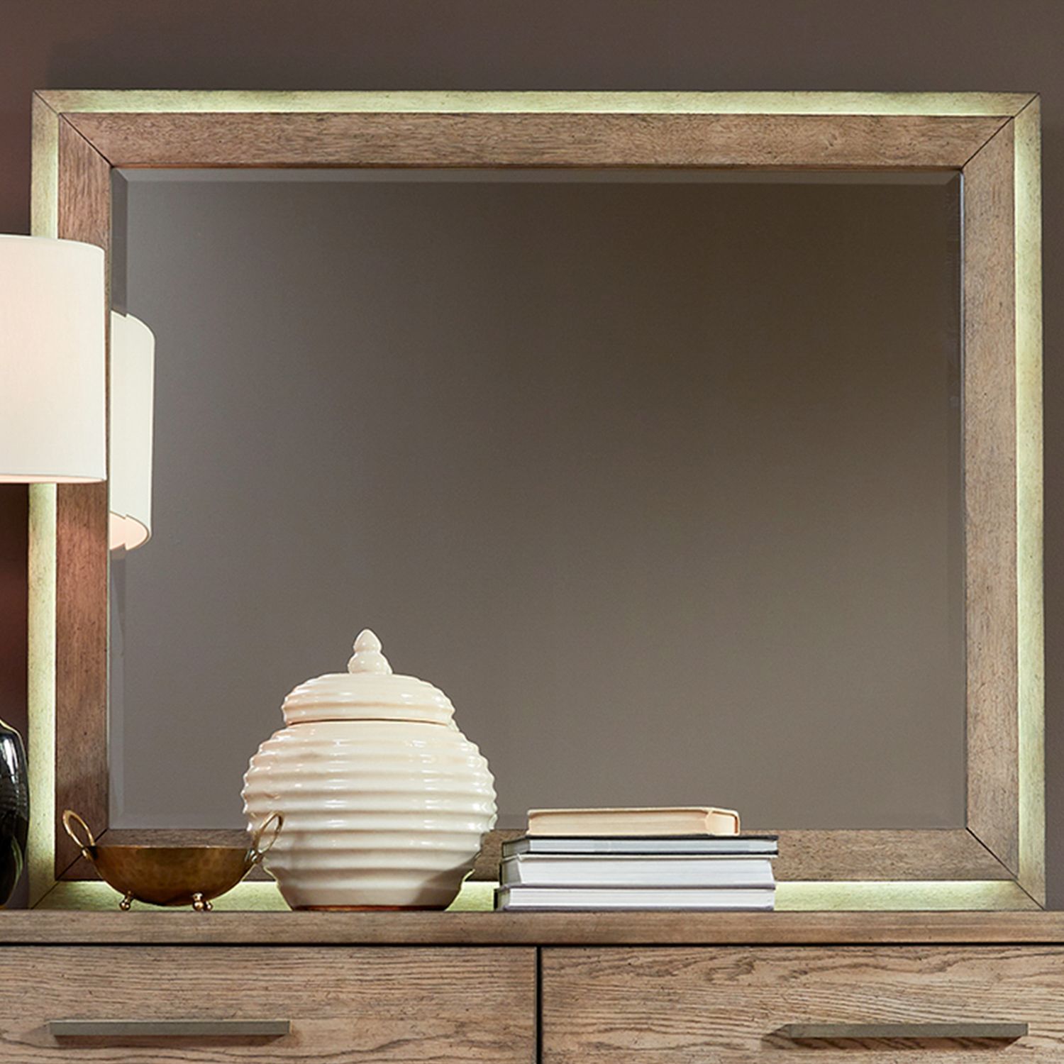 Liberty Canyon Road Lighted Mirror