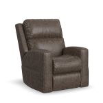 Flexsteel Score Fabric & Leather Power Lift Recliner