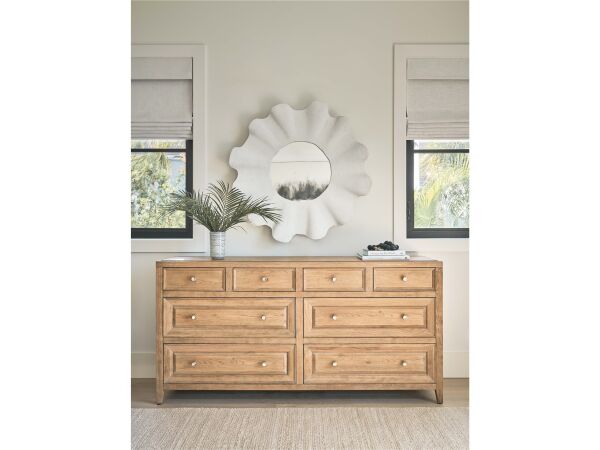 Universal Weekender Coastal Living Scallop Mirror - Image 3