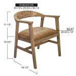 Tulum Wooden Armchair - Image 9